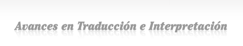 Avanti. Avances en Traducción e Interpretación