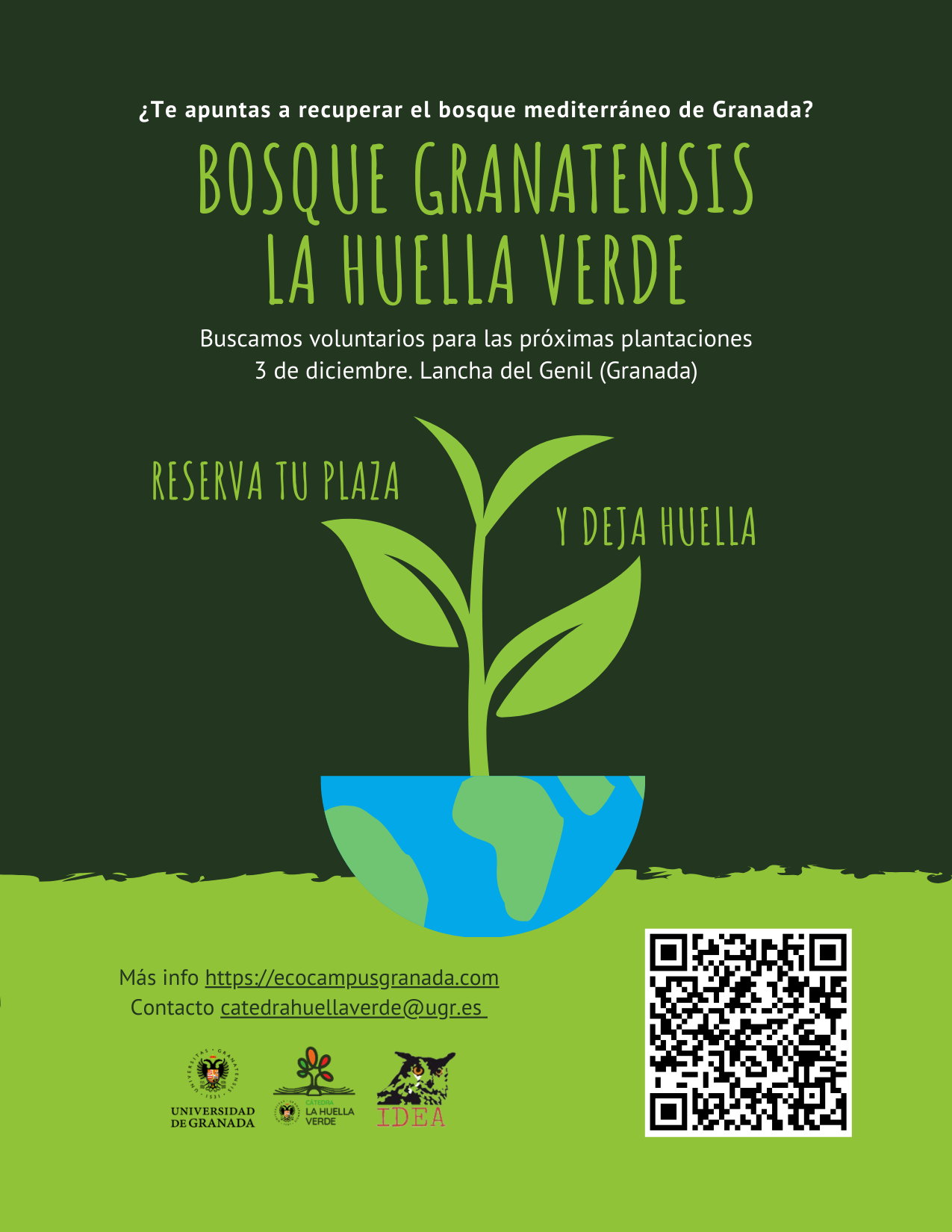 Cartel informativo ""Bosque Granatensis" 