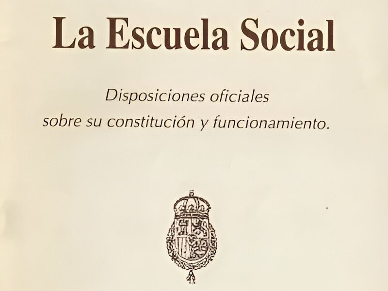Documento Constitución de la Escuela Social de Granada