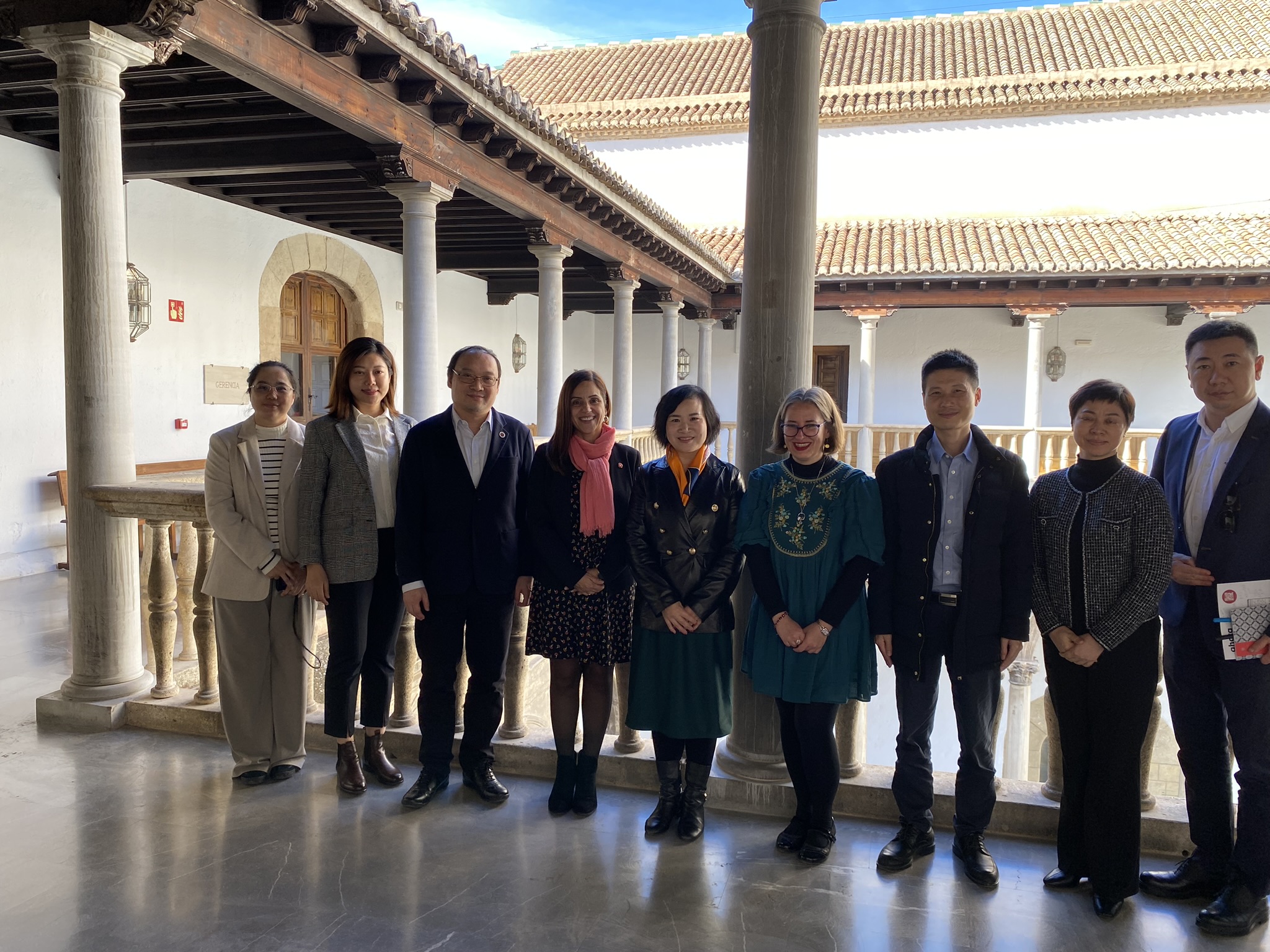 visita delegación de la Universidad de Shenzhen