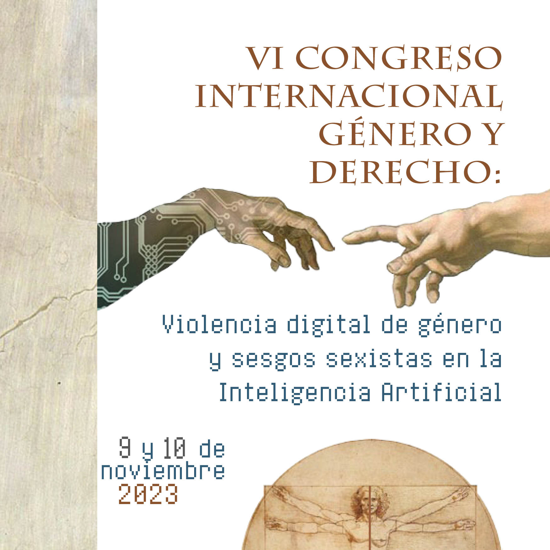 cartel del VI Congreso Internacional Género y Derecho organizado en la UGR