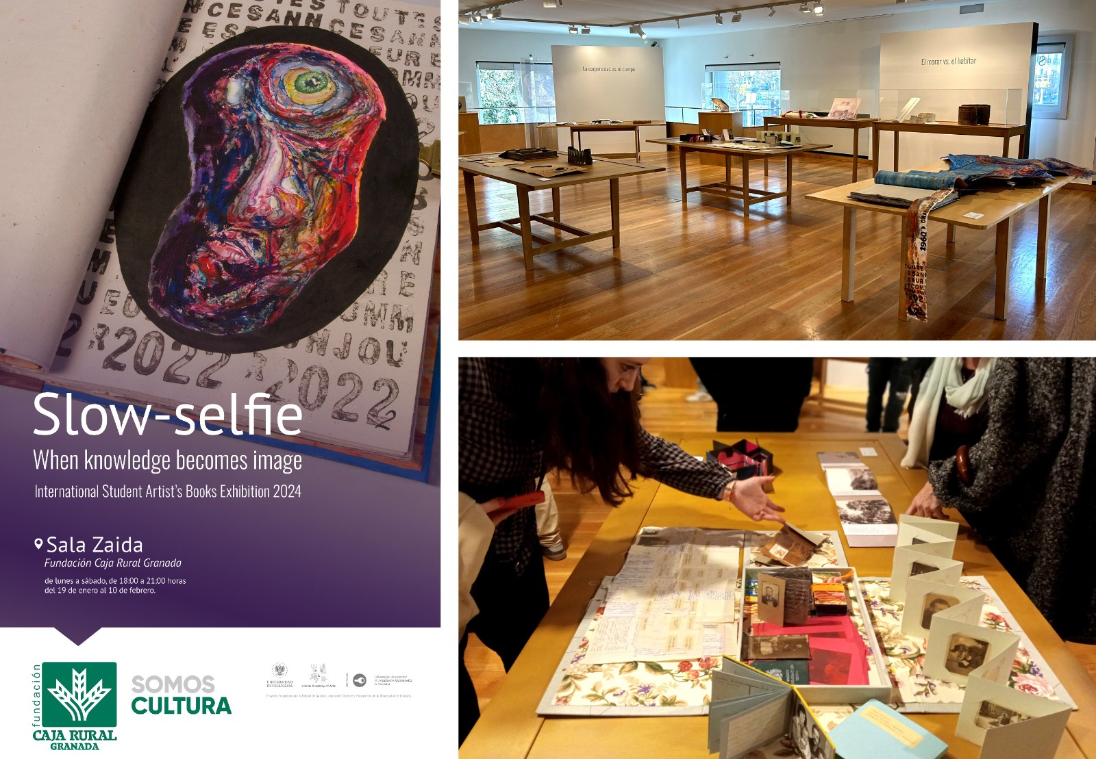 El PID “Libro de artista” desarrolla un ciclo cultural y exposición en la Sala Zaida