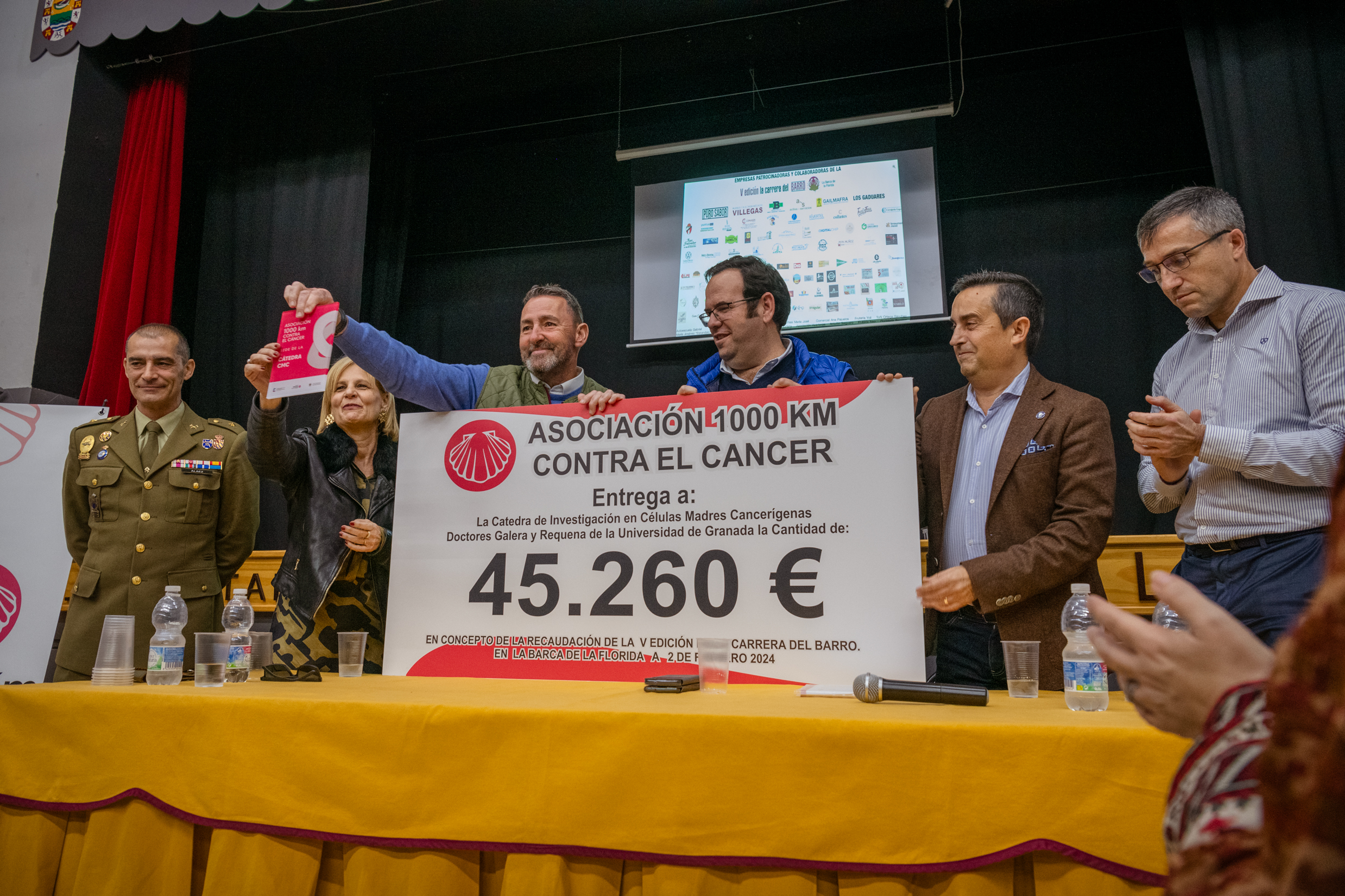 UGR recibe donación 45.260 euros investigación contra cáncer