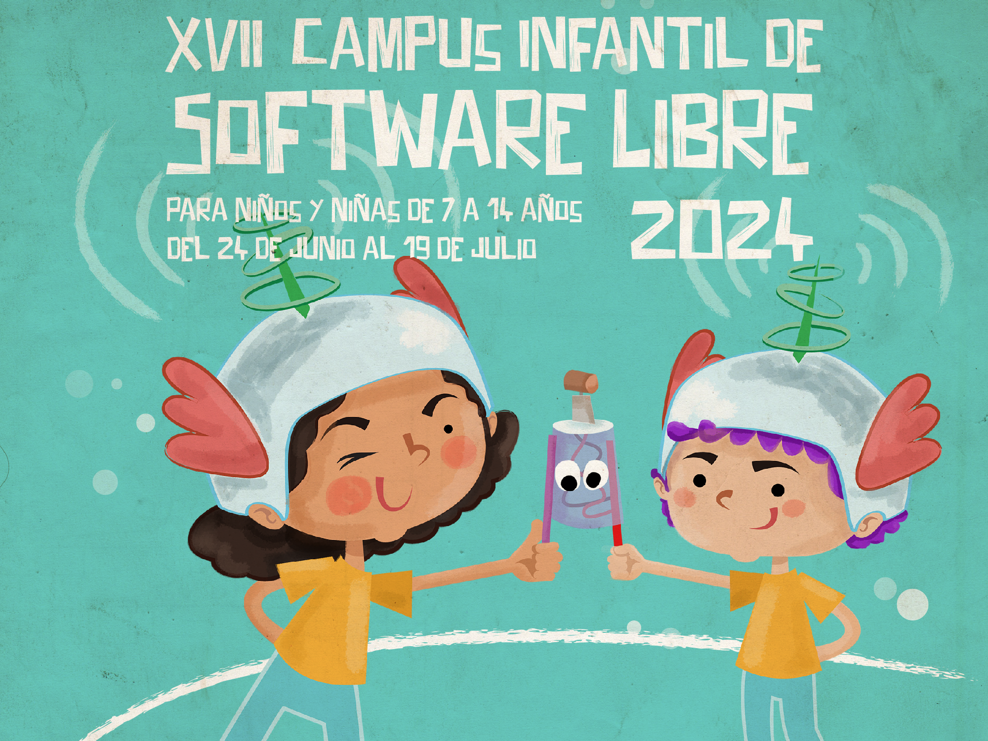 Abierta la inscripción para la XVII edición del Campus Infantil de Software Libre