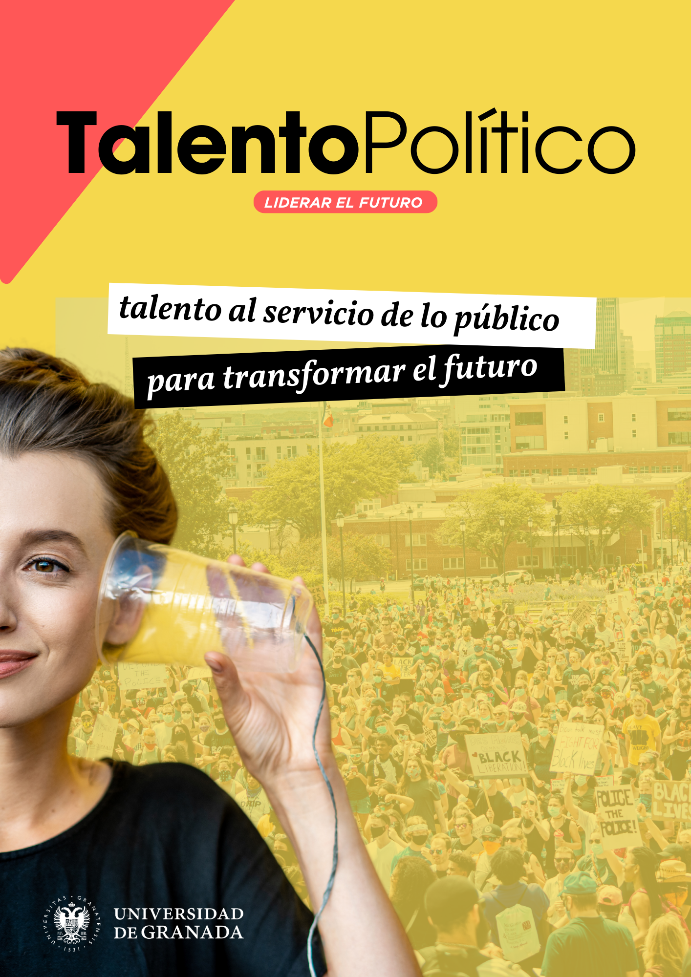 cartel "Talento Político"