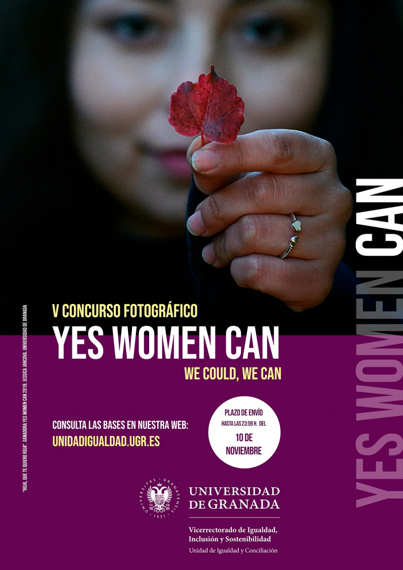 cartel YES WOMEN CAN, WE COULD, WE CAN