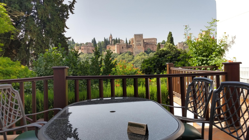 La Alhambra desde el Carmen de la Victoria de la UGR