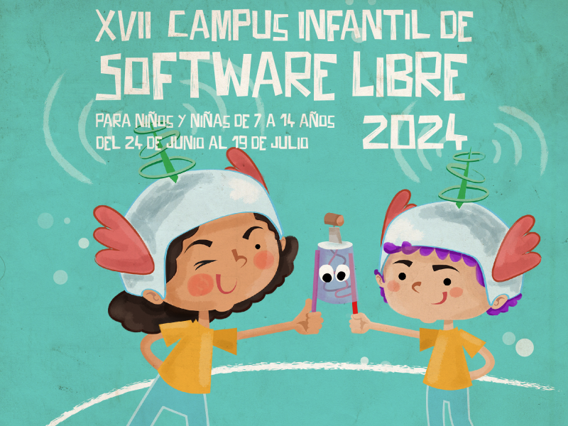 Abierta la inscripción para la XVII edición del Campus Infantil de Software Libre