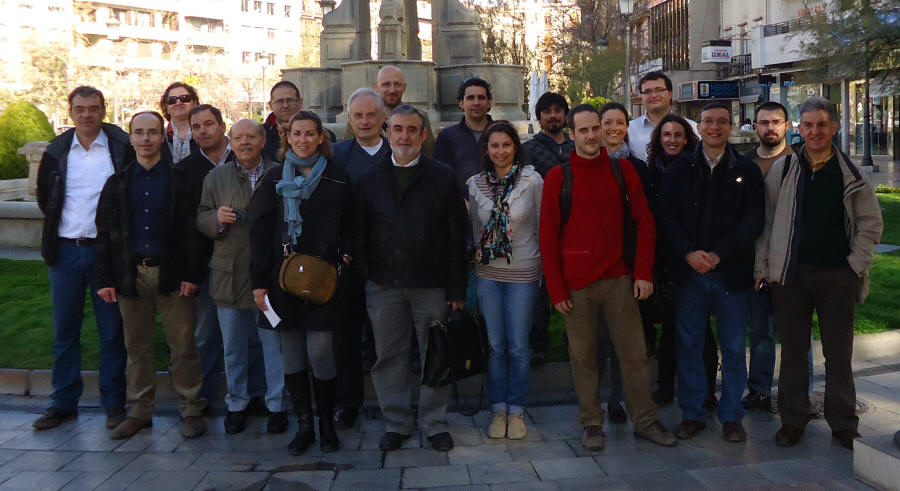 Fuente de las Batallas, calentando motores