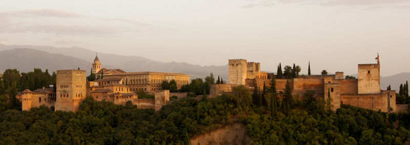 Alhambra de Granada, imagen cedida por Jebulon a través de wikimedia commons