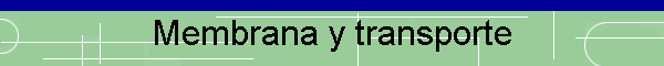 Membrana y transporte