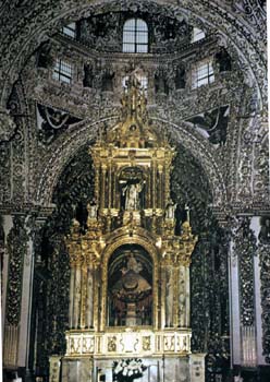 Puebla. Capilla del Rosario. Iglesia de Santo Domingo