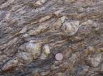 Sigma porphyroclasts in the mylonitic orthogneiss of Lubrín (Marchal shear zone, Betics)