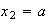 $x_{2}=a$