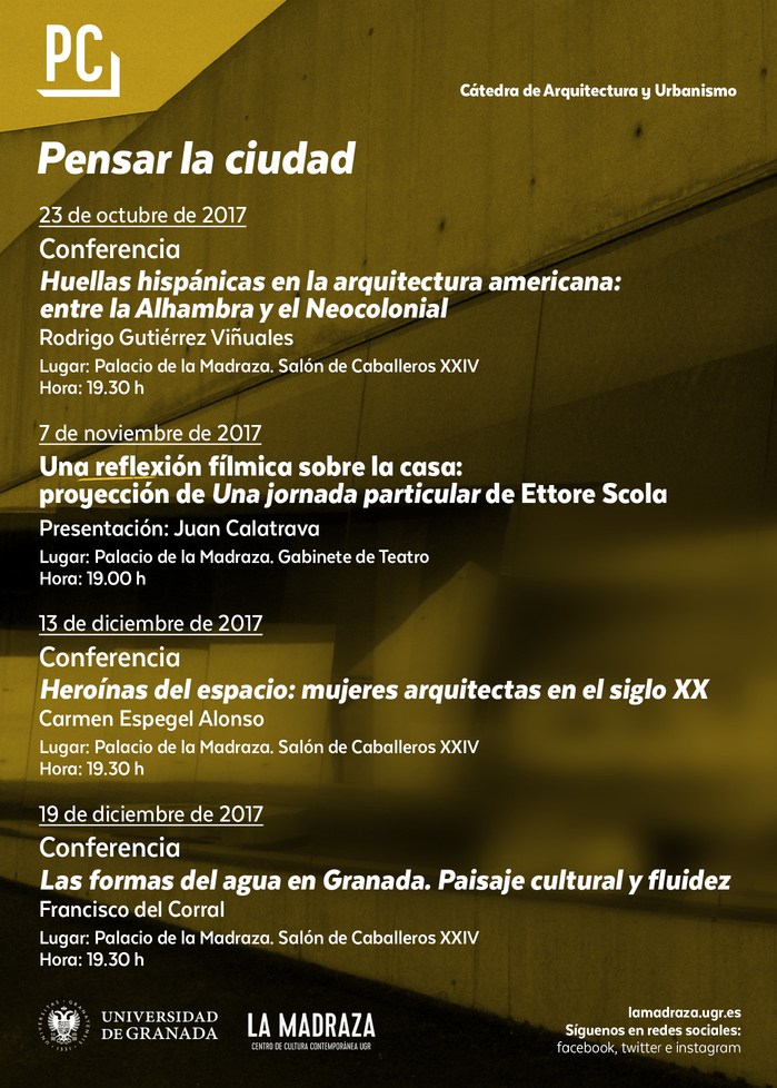 ciclo pensar la ciudad