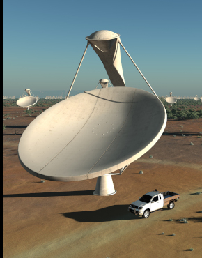 ugr endiseño de SKA, el radiotelescopio más grande del mundo