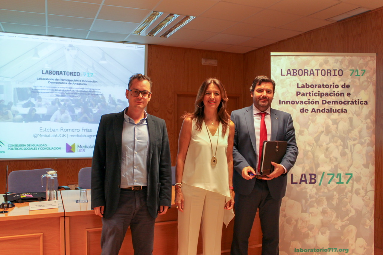 Un laboratorio pionero de la UGR y la Junta impulsará la participación ciudadana en Andalucía