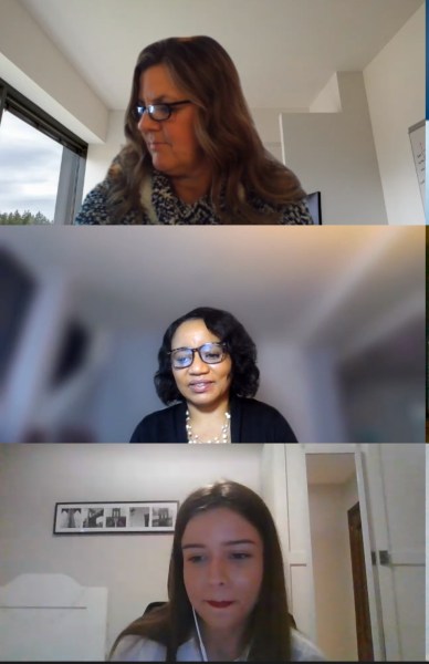 participantes en la charla Diversity: A key factor for success