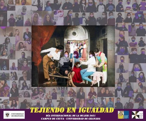 Cartel Día de las Mujeres Campus de Ceuta