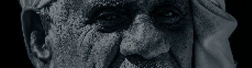 Primer plano de un hombre árabe