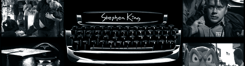 detalle del cartel del ciclo stephen king