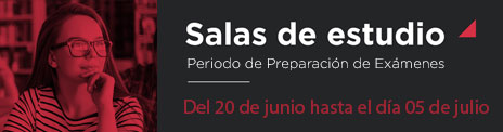 Salas de Estudio - Segundo periodo de apertura