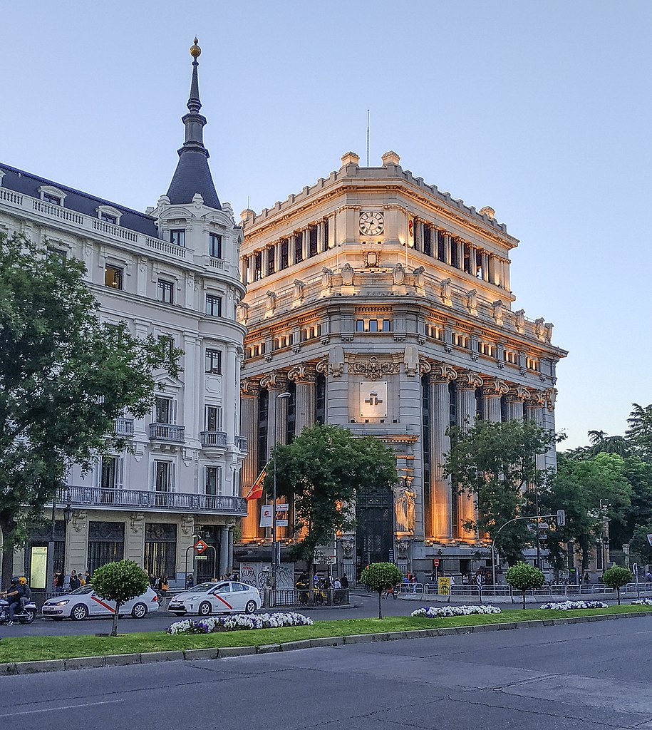 Edificio que acoge la Sede del Instituto Cervantes en Madrid