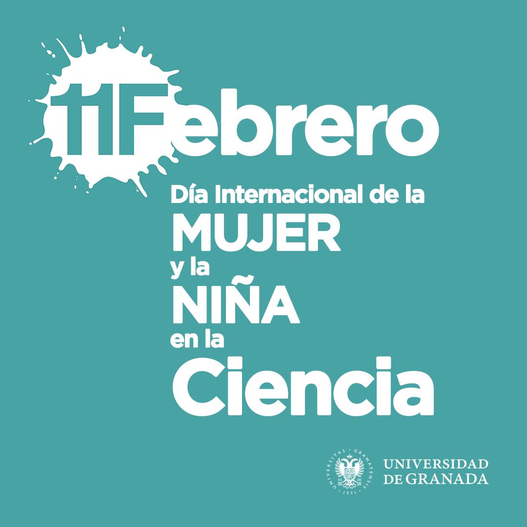 cartel Día Internacional de la Mujer y la Niña en la Ciencia en la UGR