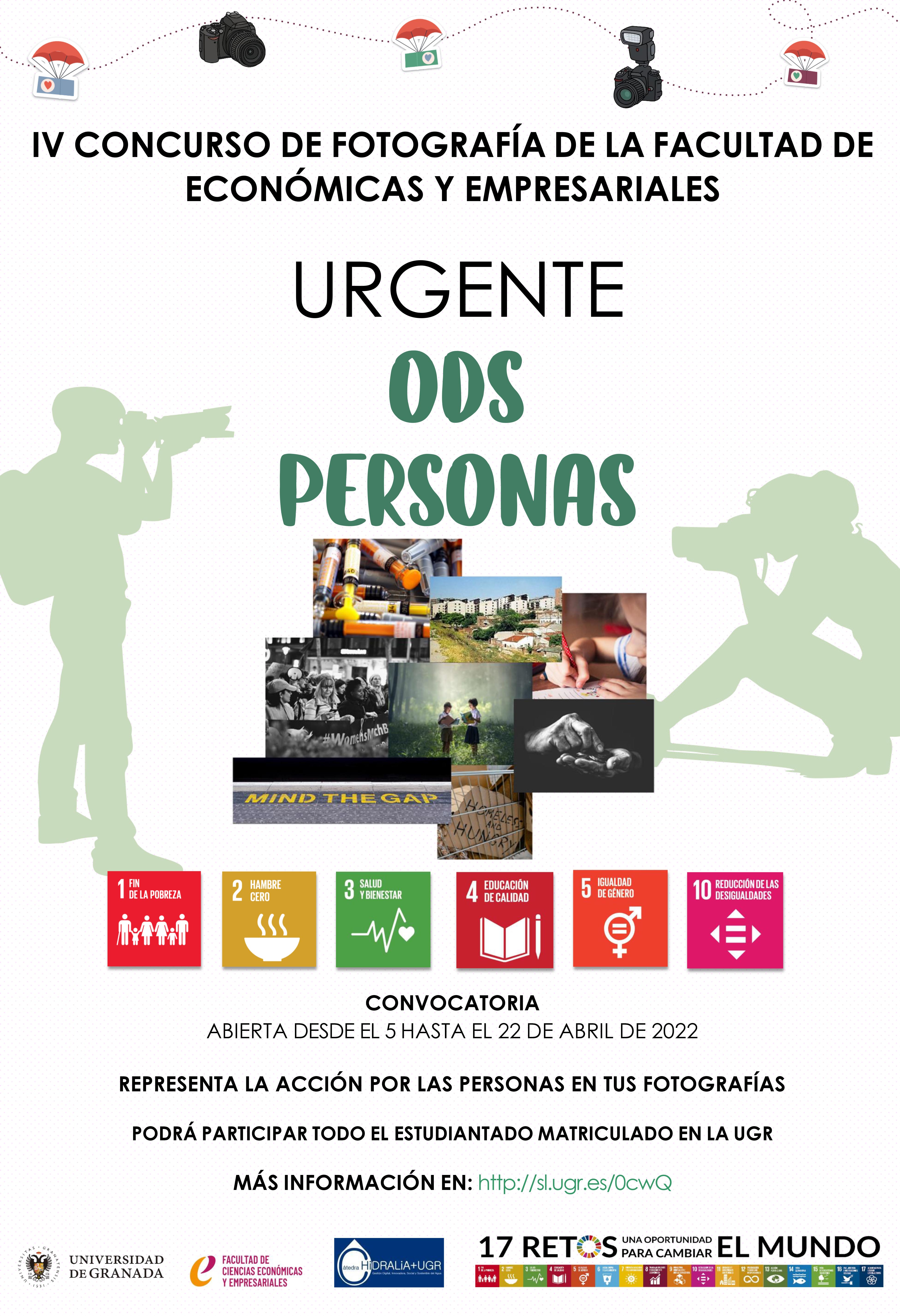 cartel del concurso URGENTE ODS PERSONAS