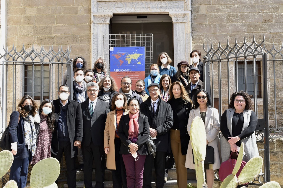 foto de grupo de la reunión del Proyecto Erasmus+ MIGRANTS
