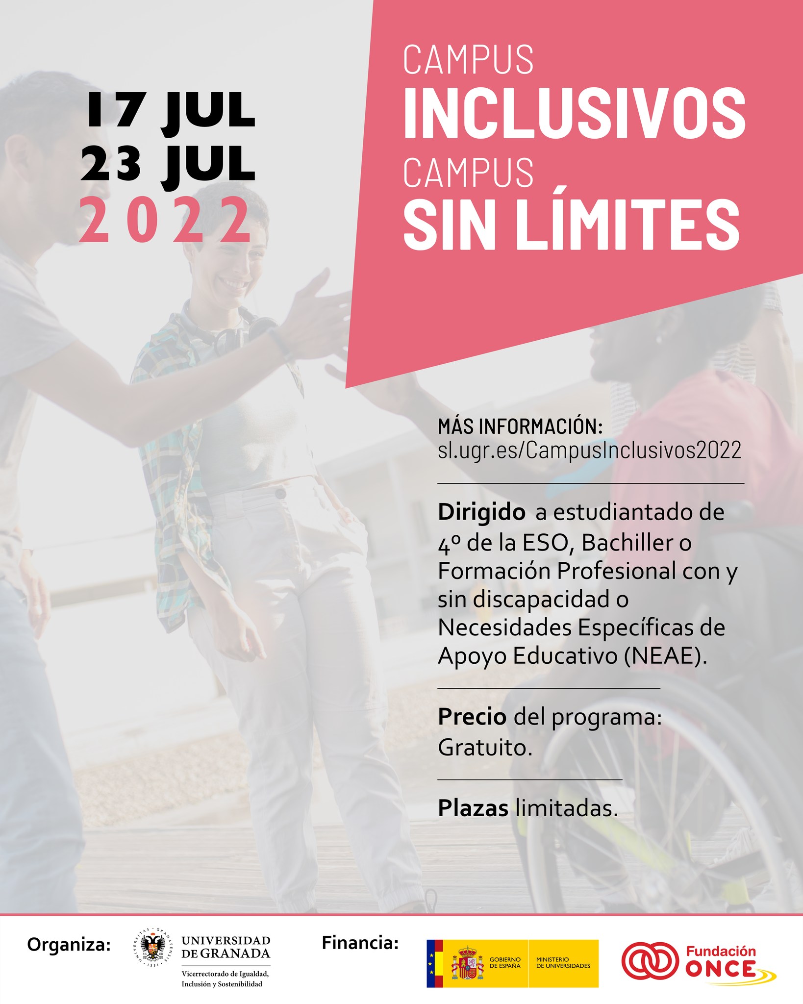 cartel Campus inclusivos 2022 