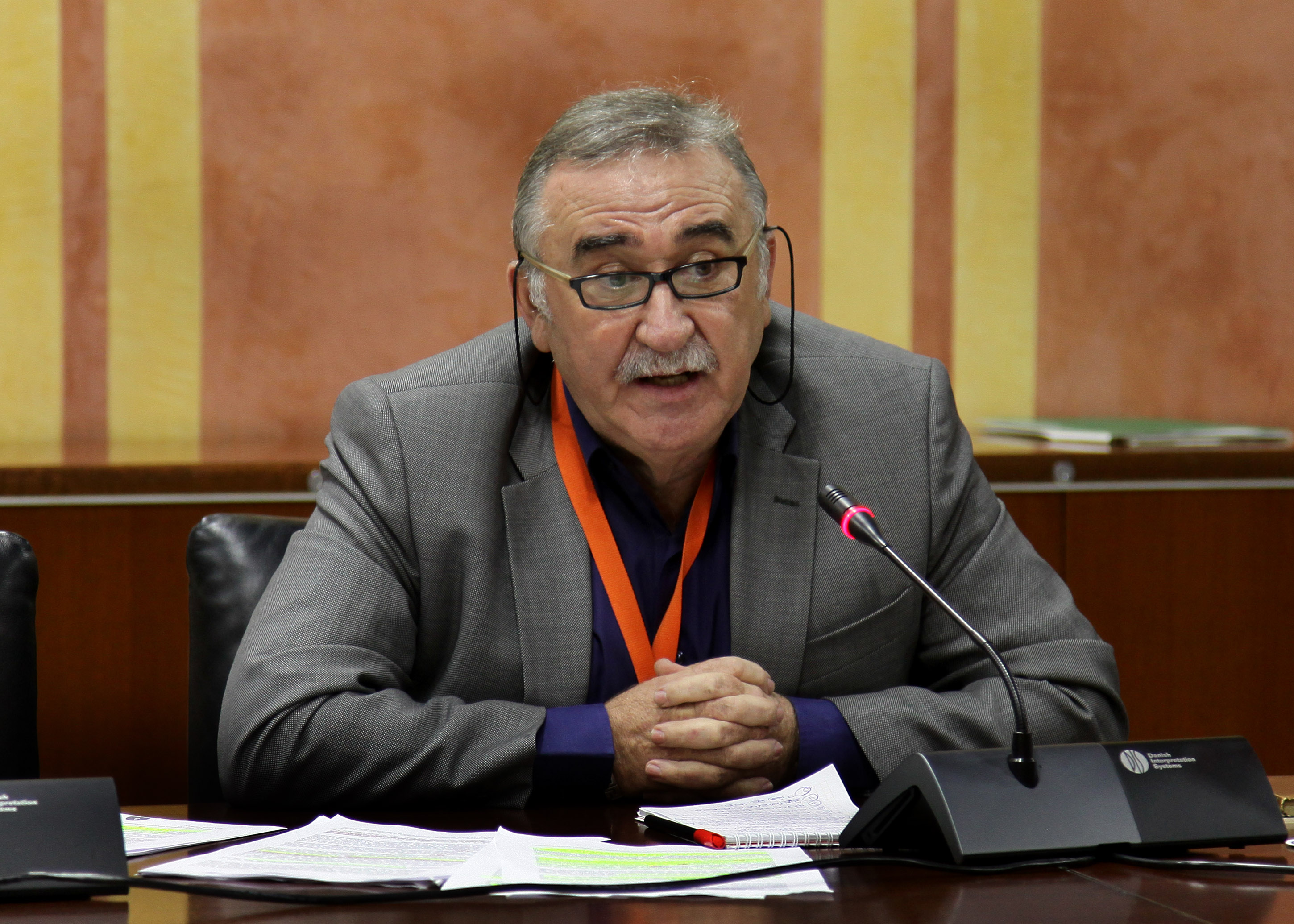 Juan Montabes Pereira. Foto de archivo del Parlamento de Andalucía