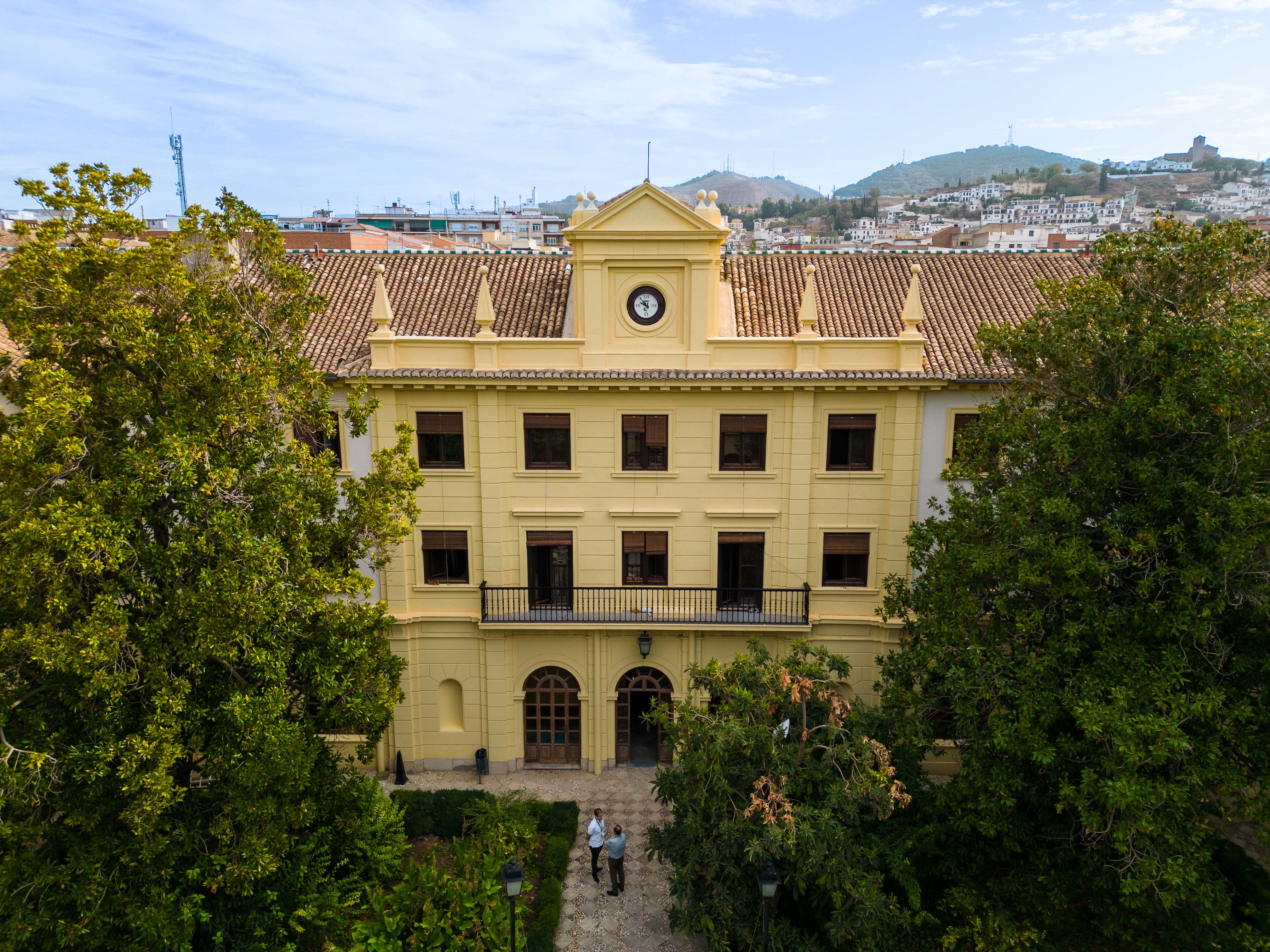 Vista de Dron del Colegio Mayor Isabel La Católica