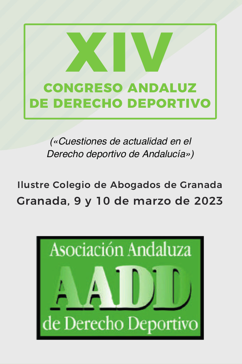 Creatividad XIV Congreso Andaluz de Derecho Deportivo