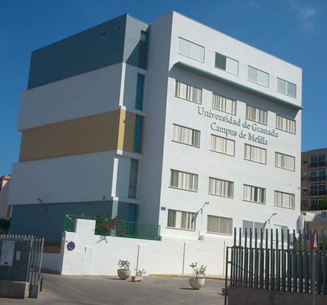 Edificio de la Facultad de Ciencias de la Salud Melilla