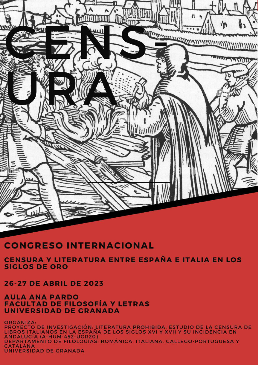 Congreso Censura y Literatura entre España e Italia en los Siglos de Oro
