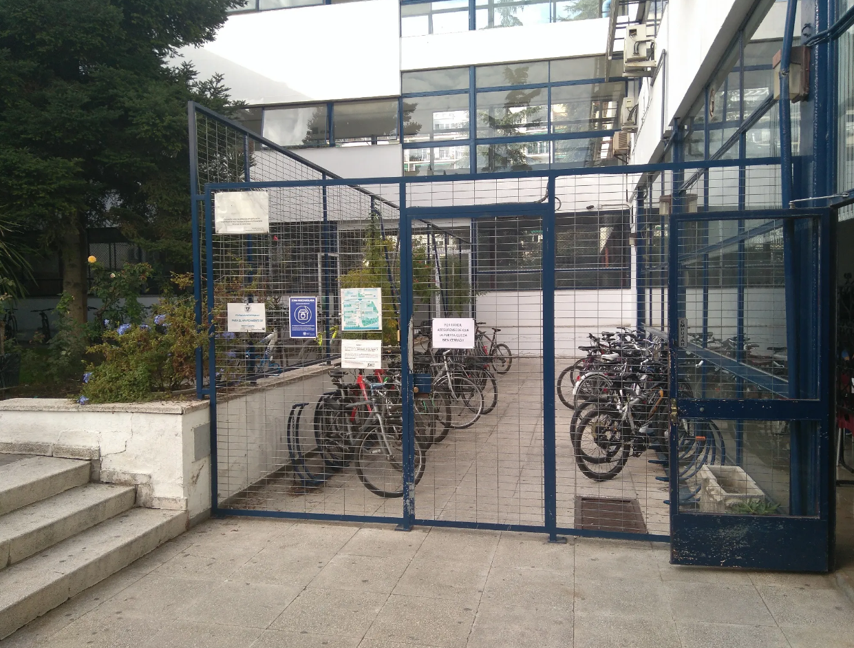 parking de bicicletas Ciencias