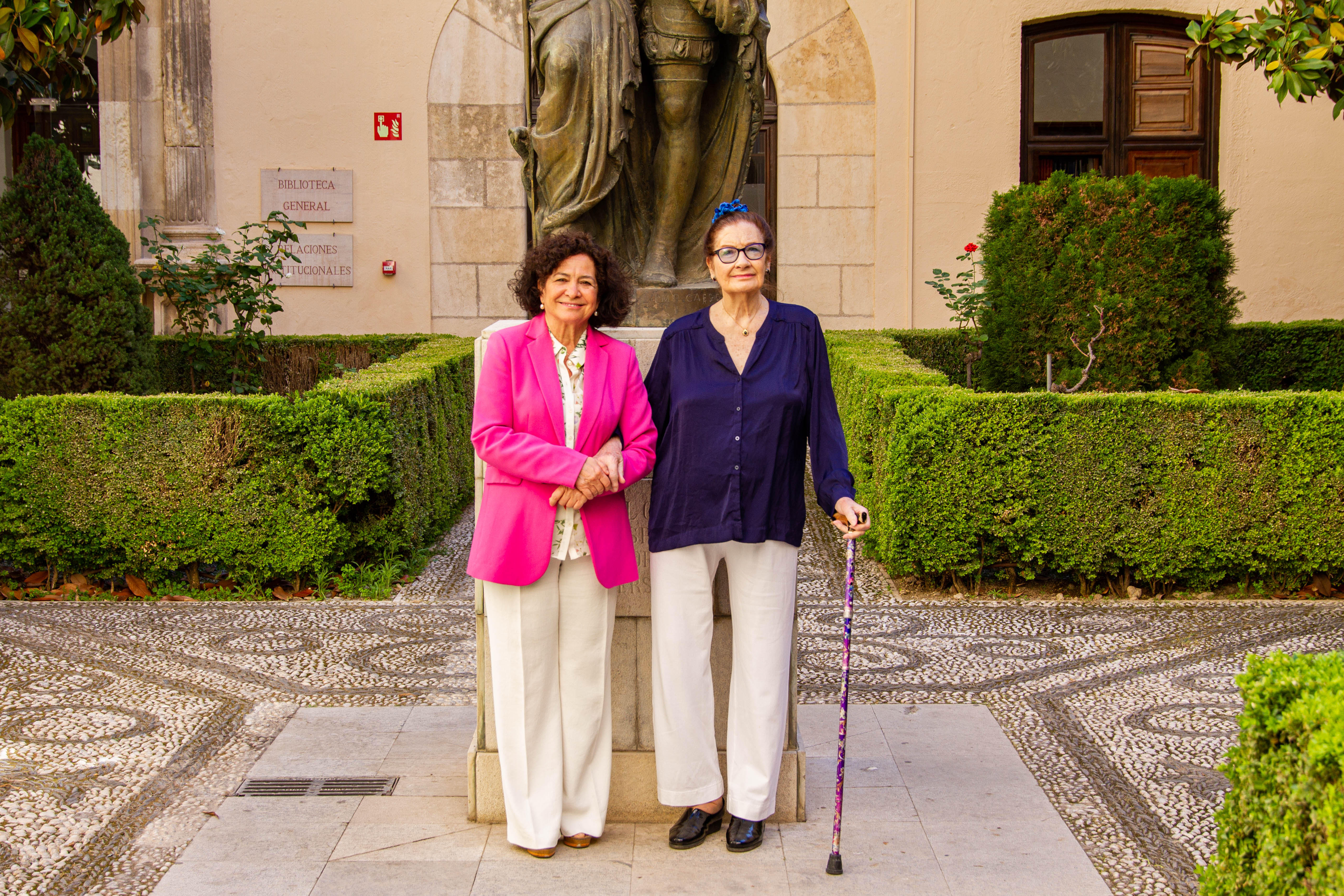 Pilar Aranda y Antonina Rodrigo