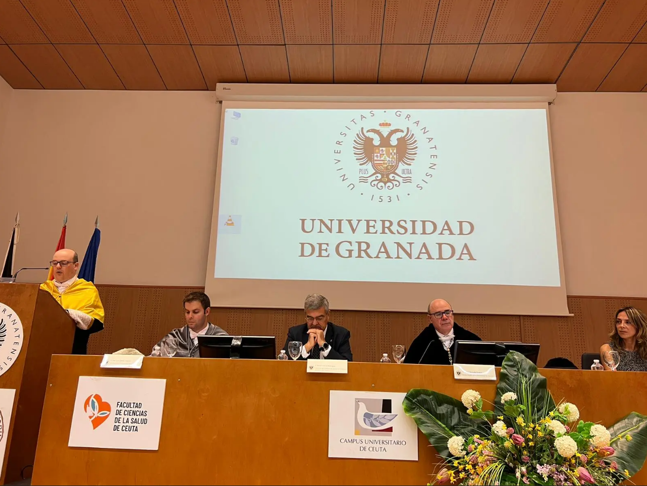 Mesa presidencial Apertura curso en el Campus de Ceuta 