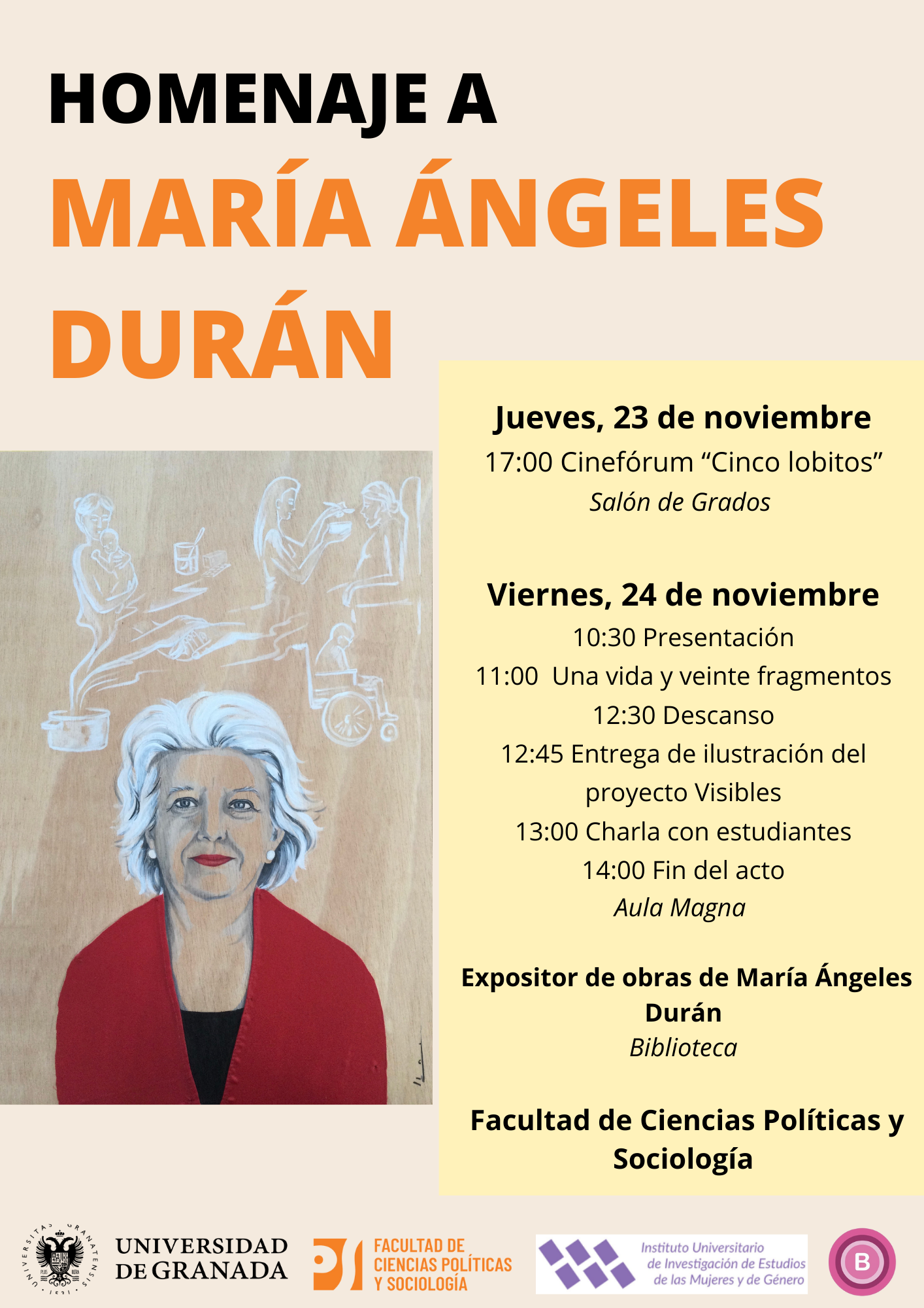 Acto homenaje a la profesora María Ángeles Durán