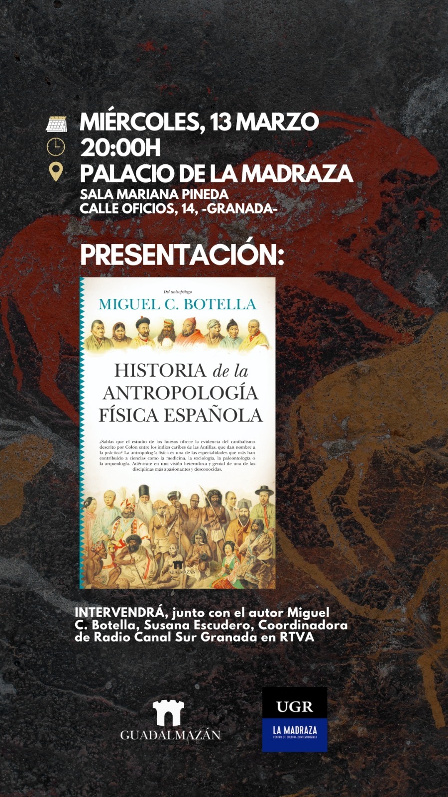 Presentación del libro ‘Historia de la Antropología Física Española’, de Miguel Botella
