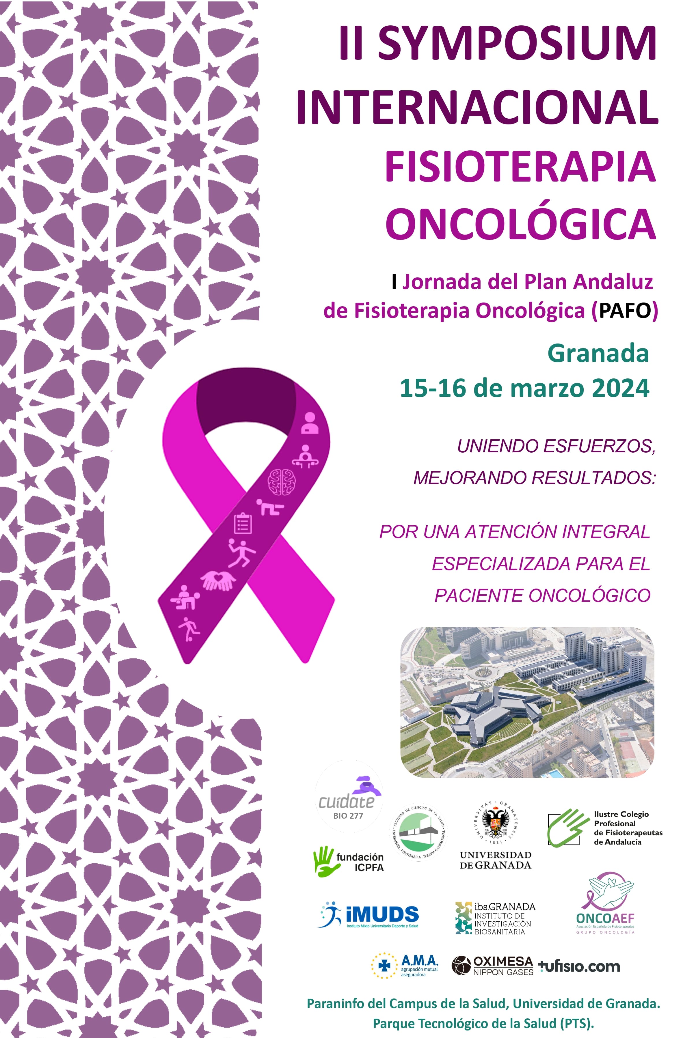II SIFO y PAFO: análisis del estado actual y futuro de la fisioterapia oncológica