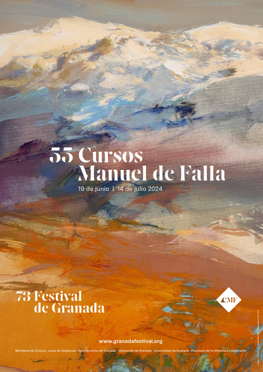 cartel 55ª edición de los Cursos Manuel de Falla