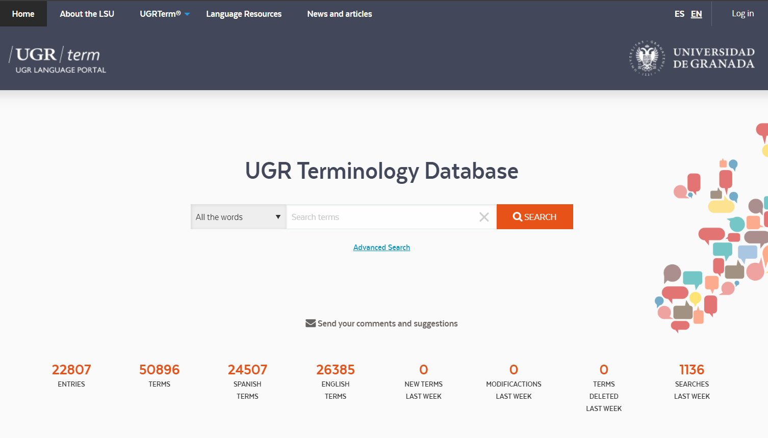 The UGRTerm home page https://ugrterm.ugr.es/en/