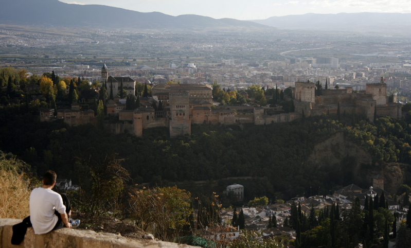 Alhambra view from Albaicin