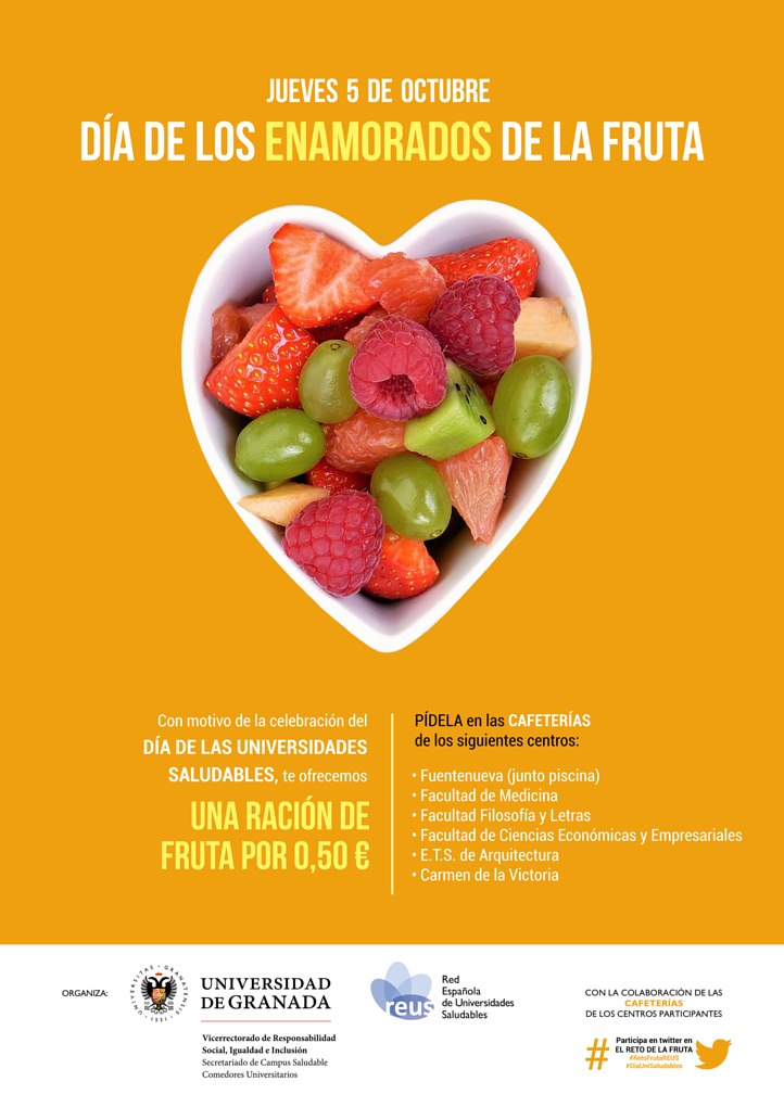 cartel día de los enamorados de la fruta