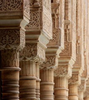 Columns in the Alhambra