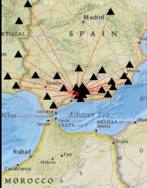 Nota informativa del Instituto Andaluz de Geofísica