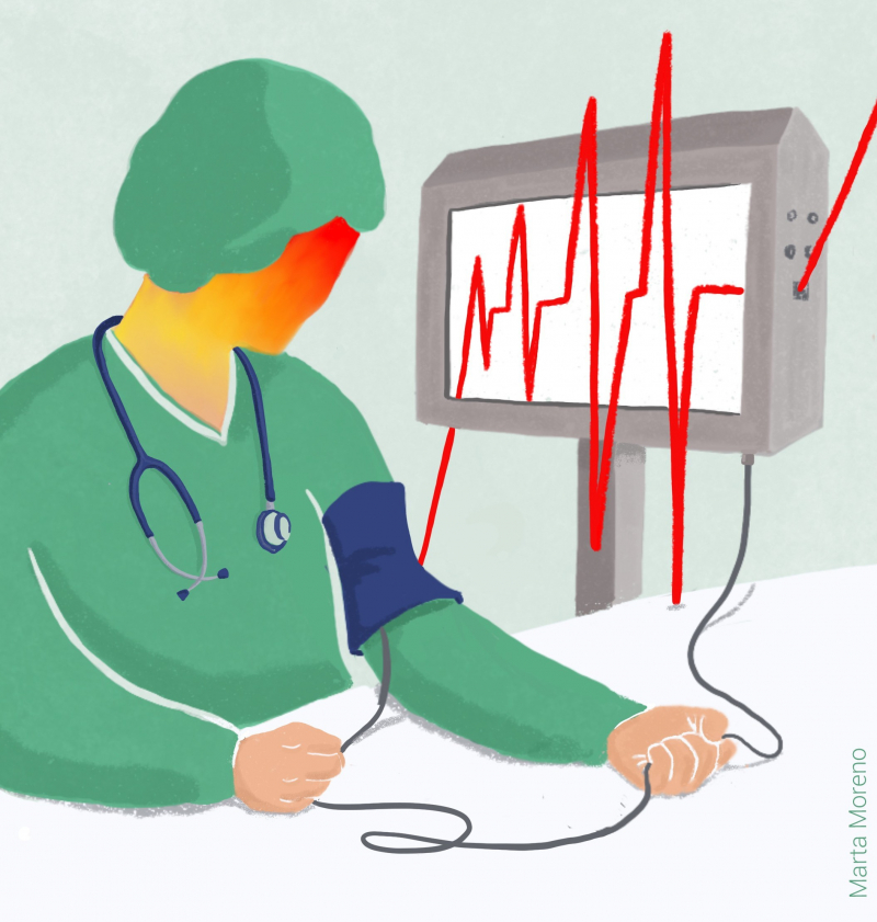 Casi la mitad del personal de enfermería de Andalucía presenta niveles altos del ‘Síndrome d...