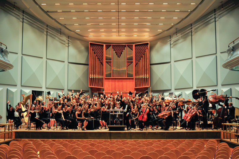 Acto de inauguración del encuentro anual de la Orquesta y Coro Europeo de Estudiantes de Medicin...